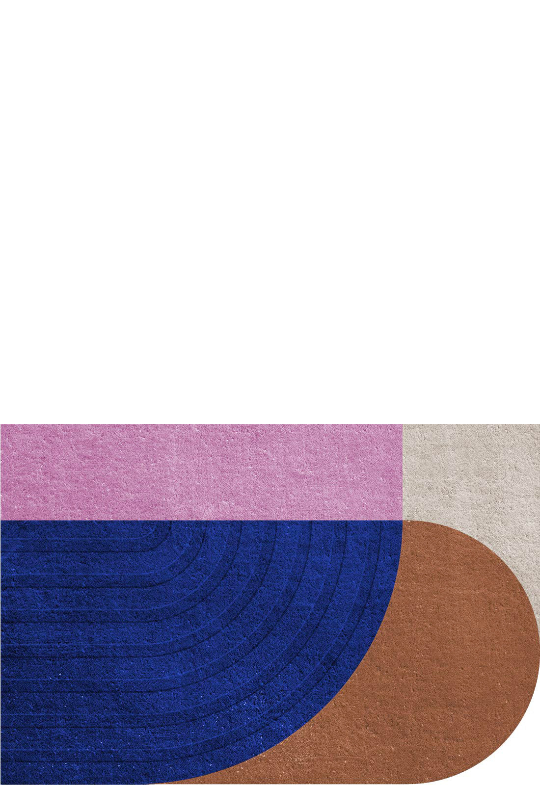 Follow The Trace Doormat Blue