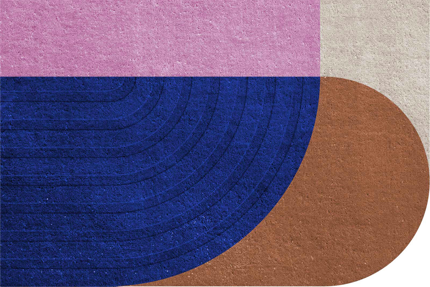 Follow The Trace Doormat Blue