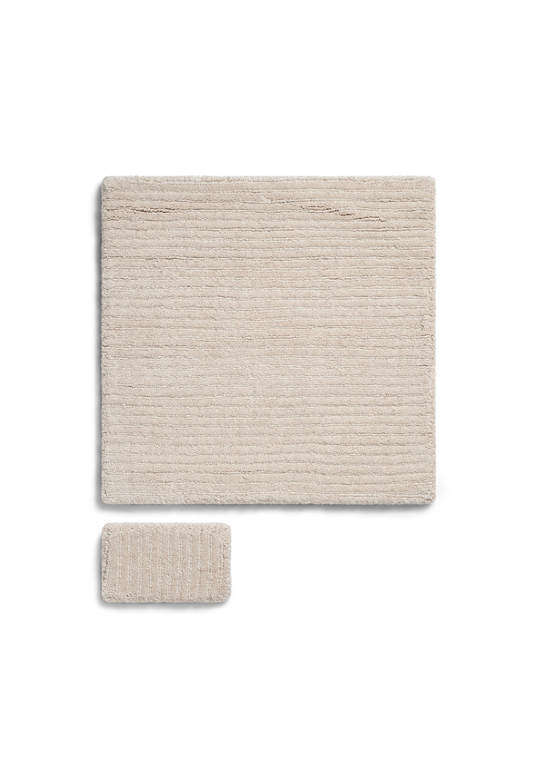 Drift Wool Light Oatmeal Sample