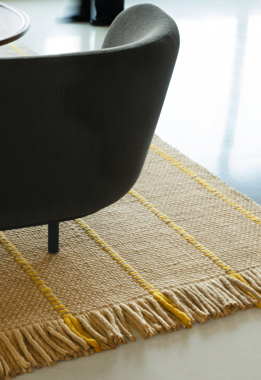 Massproductions Cord Yellow Oatmeal Sample