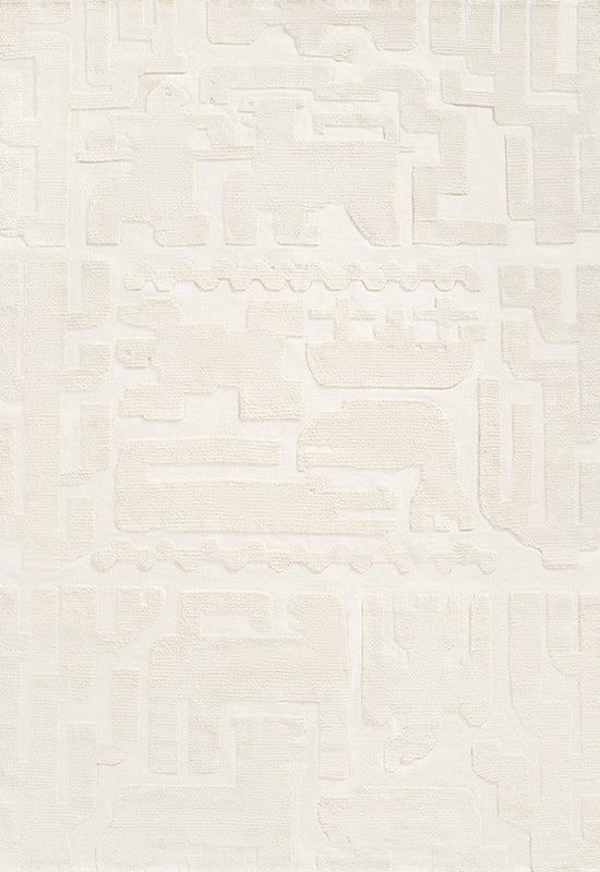Stig Lindberg Gunnel Bone White Sample
