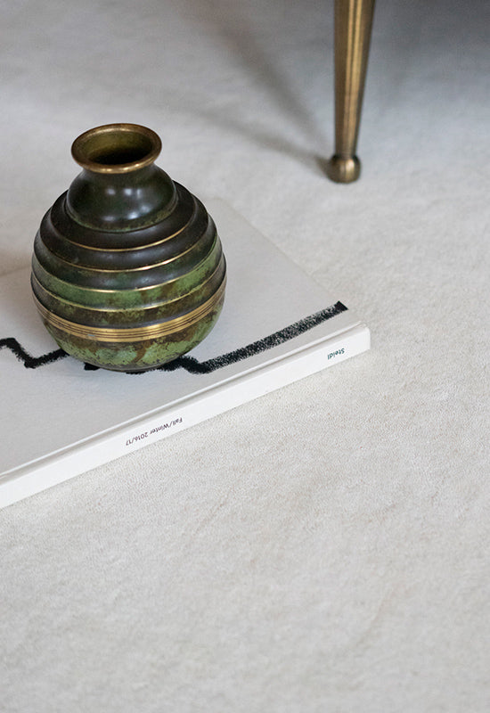 Solid Wool Bone White Sample