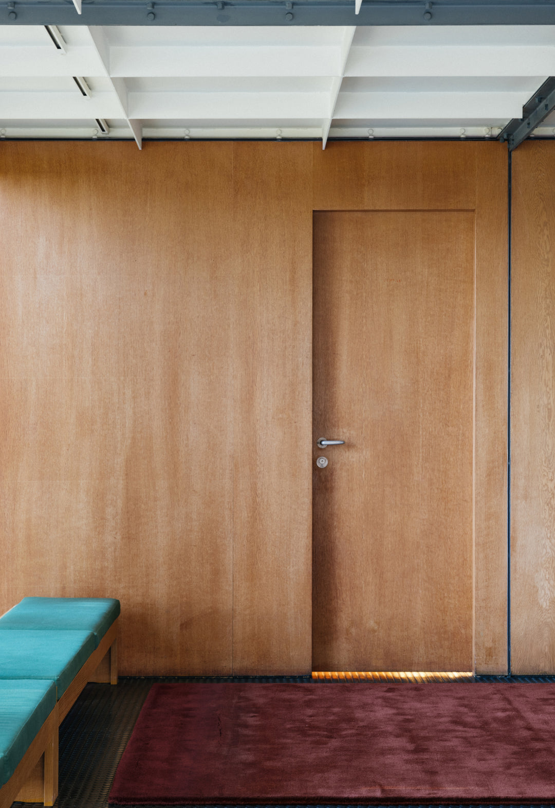 Classic Solid Wool Ruby Red