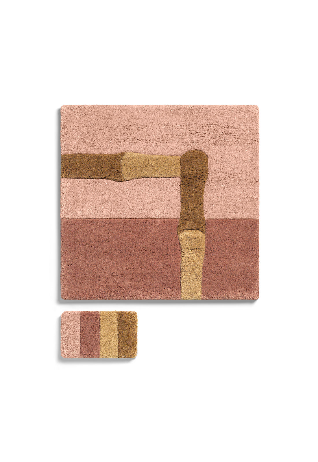 Alice Crawley Bamboo Stripe Terracotta Sample