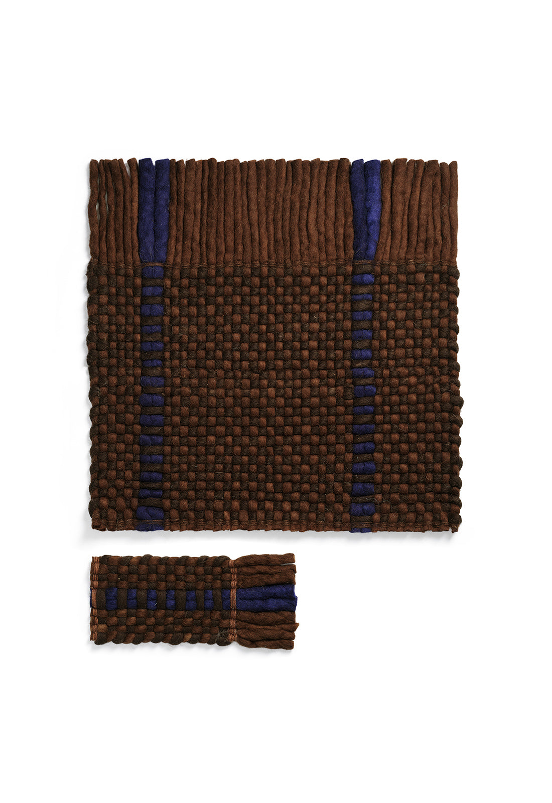 Massproductions Cord Blue Brown Sample