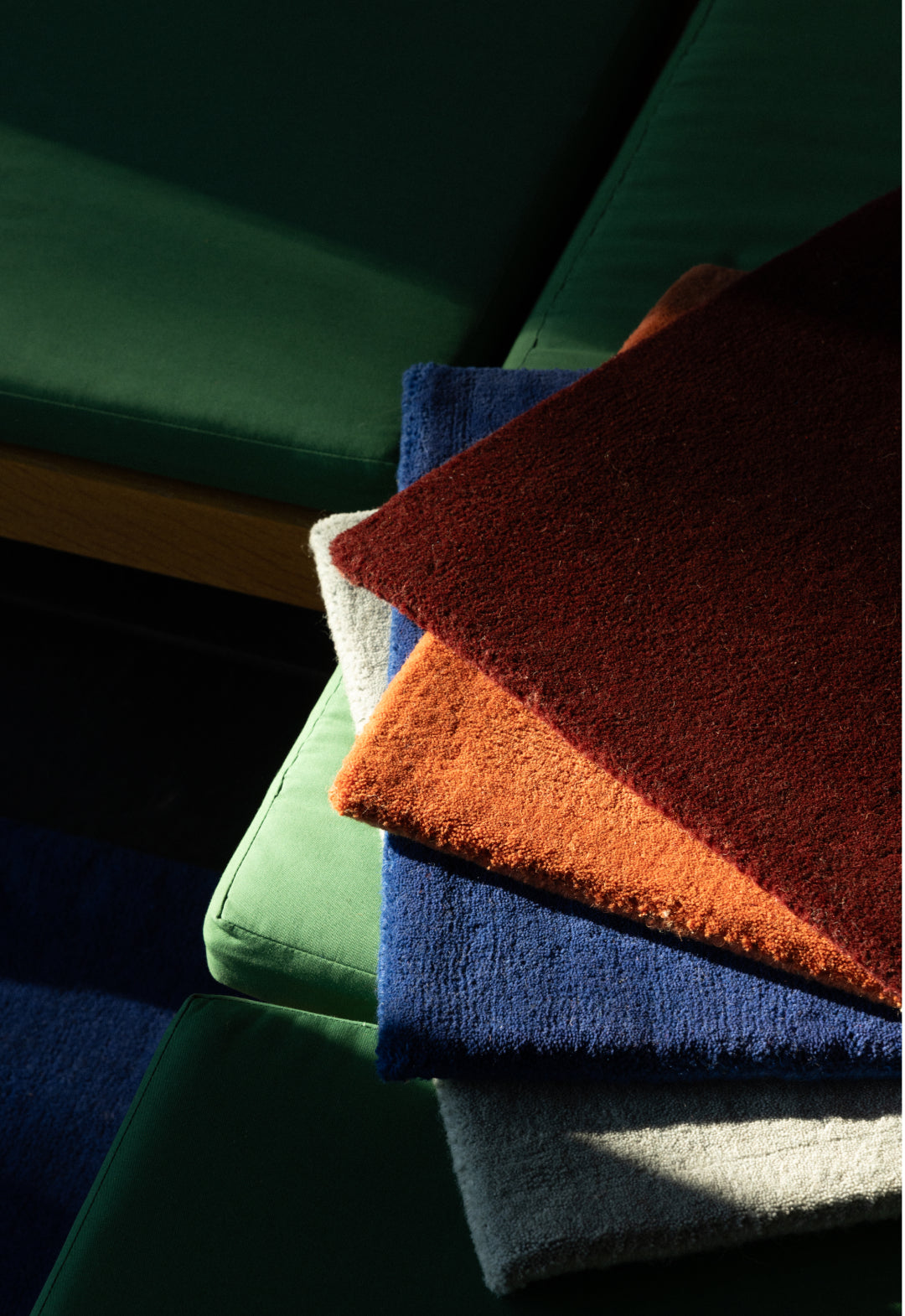 Classic Solid Wool Ruby Red