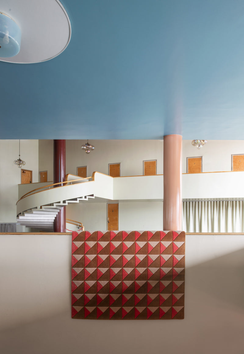 10 Year Collection Triangle Persimmon Pink