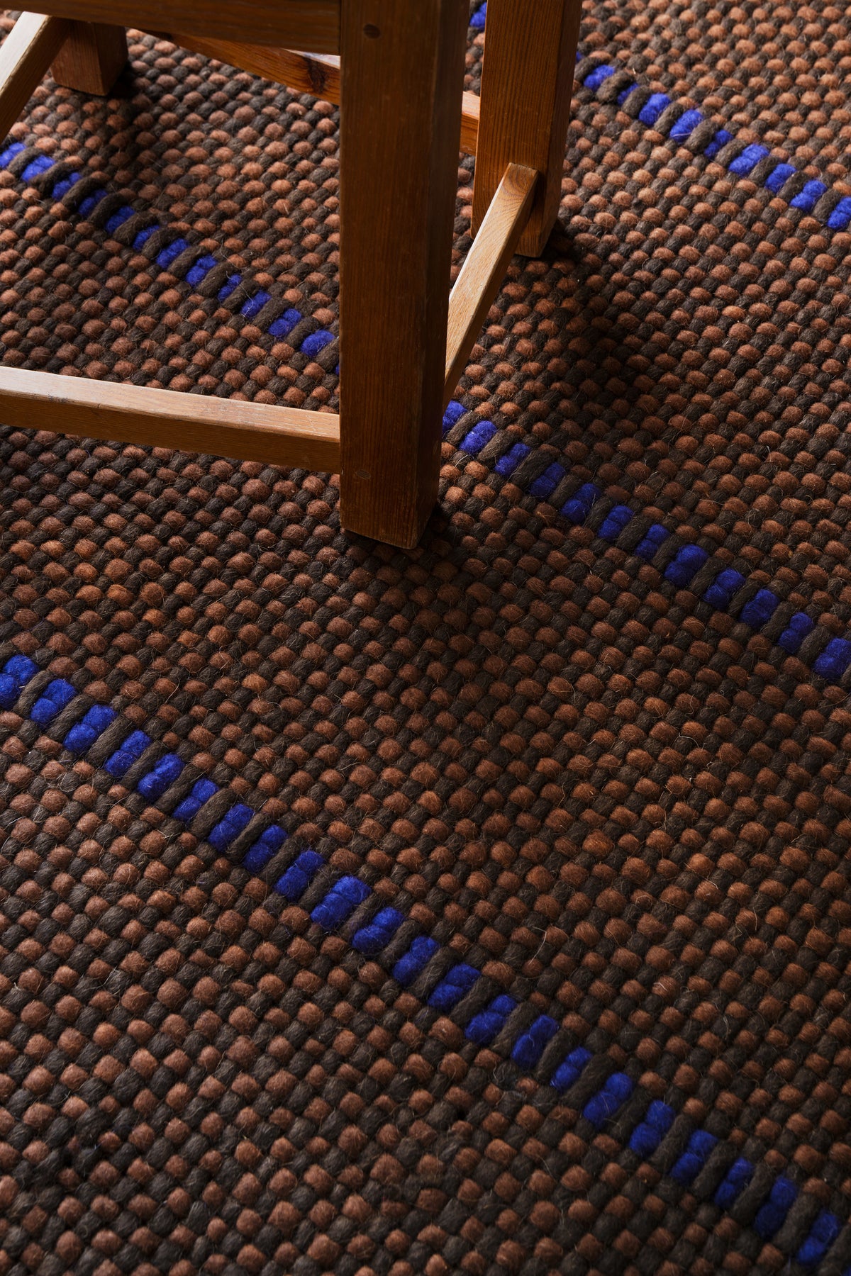 Massproductions Cord Blue Brown Sample