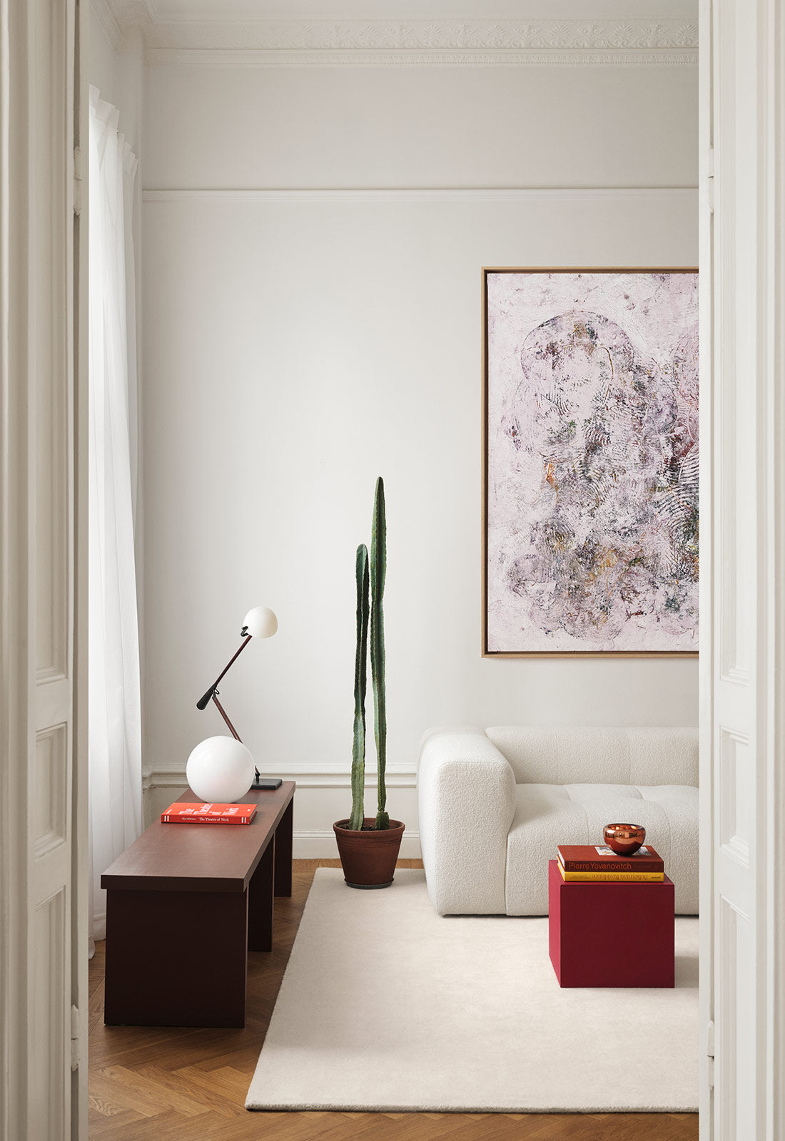 Classic Solid Wool Bone White