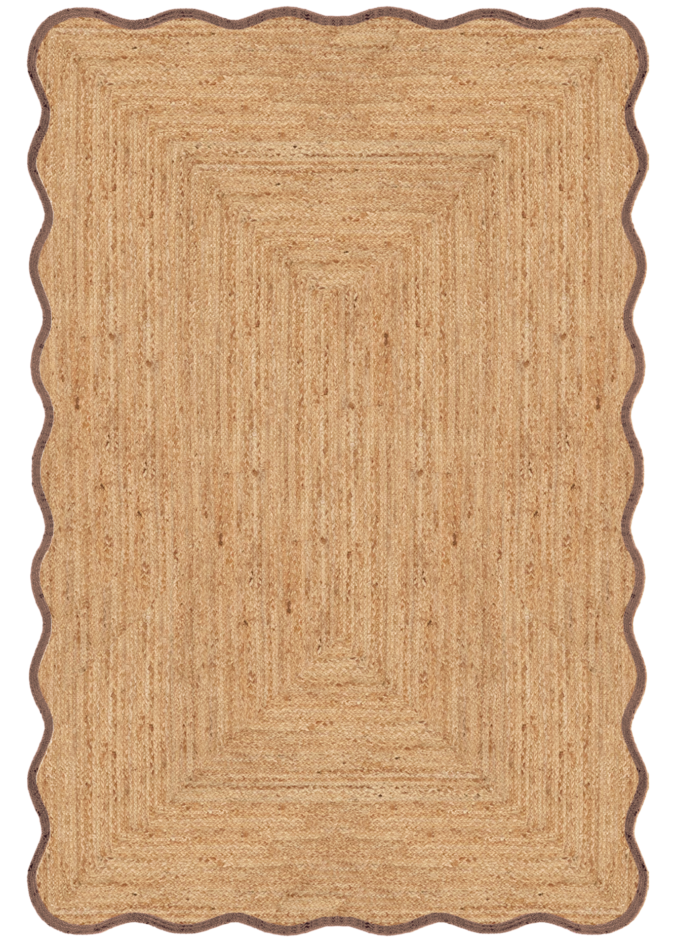 Scallop Jute Brown