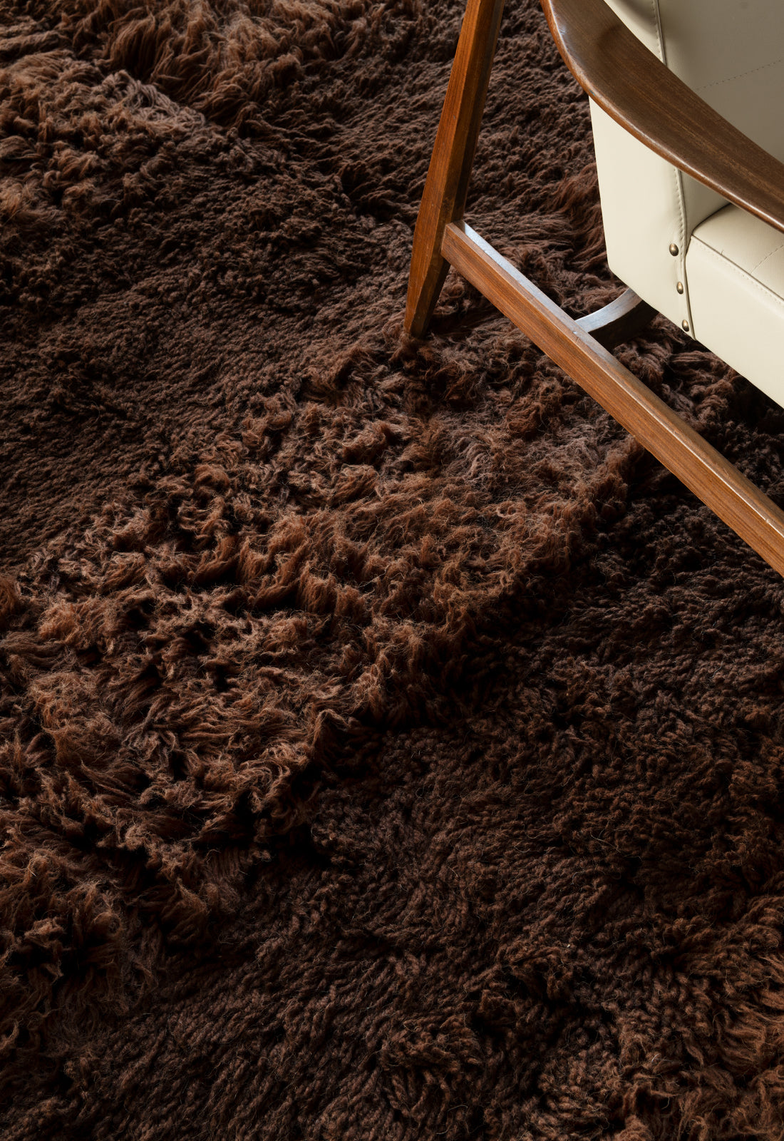 Shaggy Stripe Chocolate