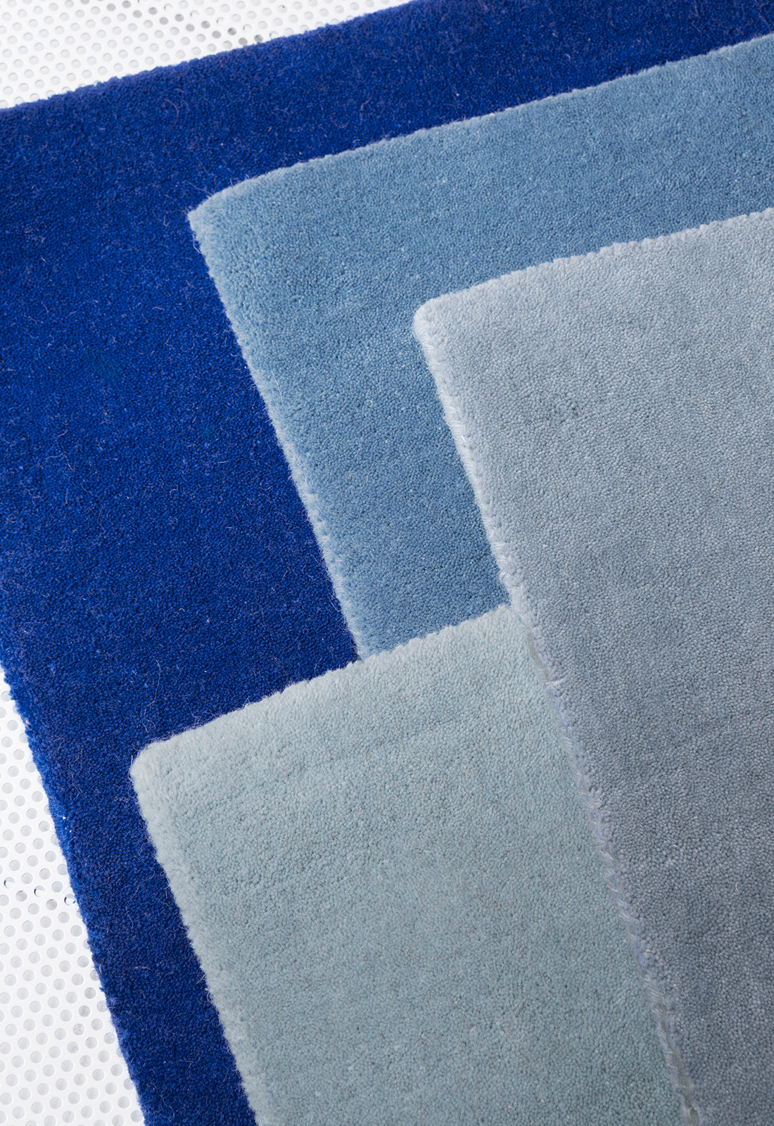 Solid Wool Blue Clair Sample