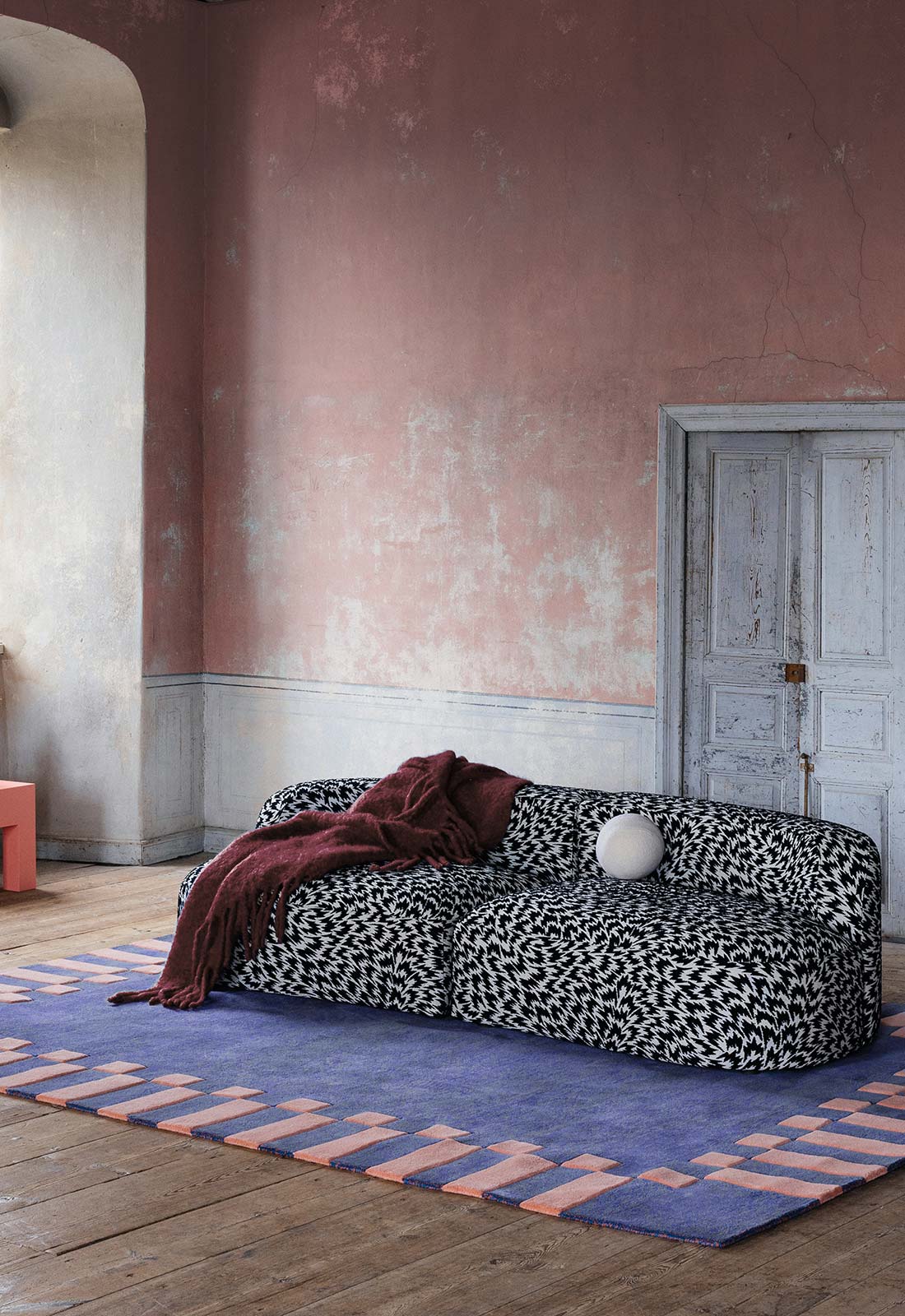 Teklan Frame Cobalt Salmon