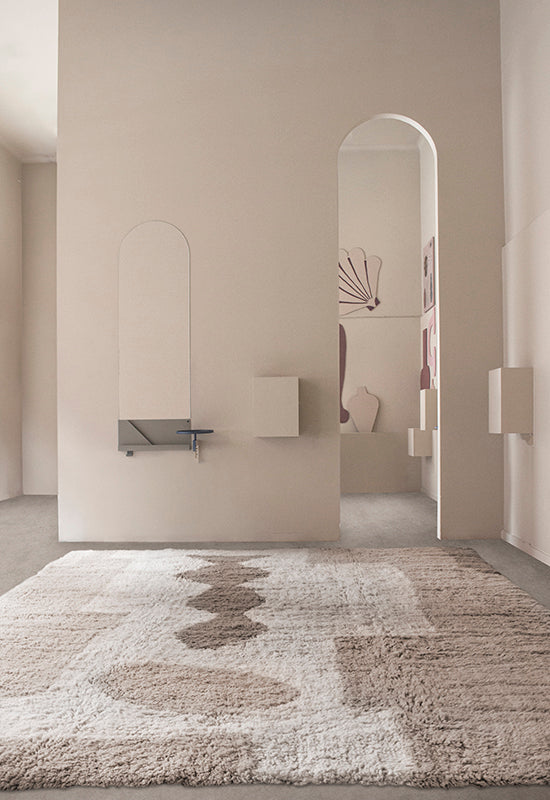 Modern Oriental Bird in Space