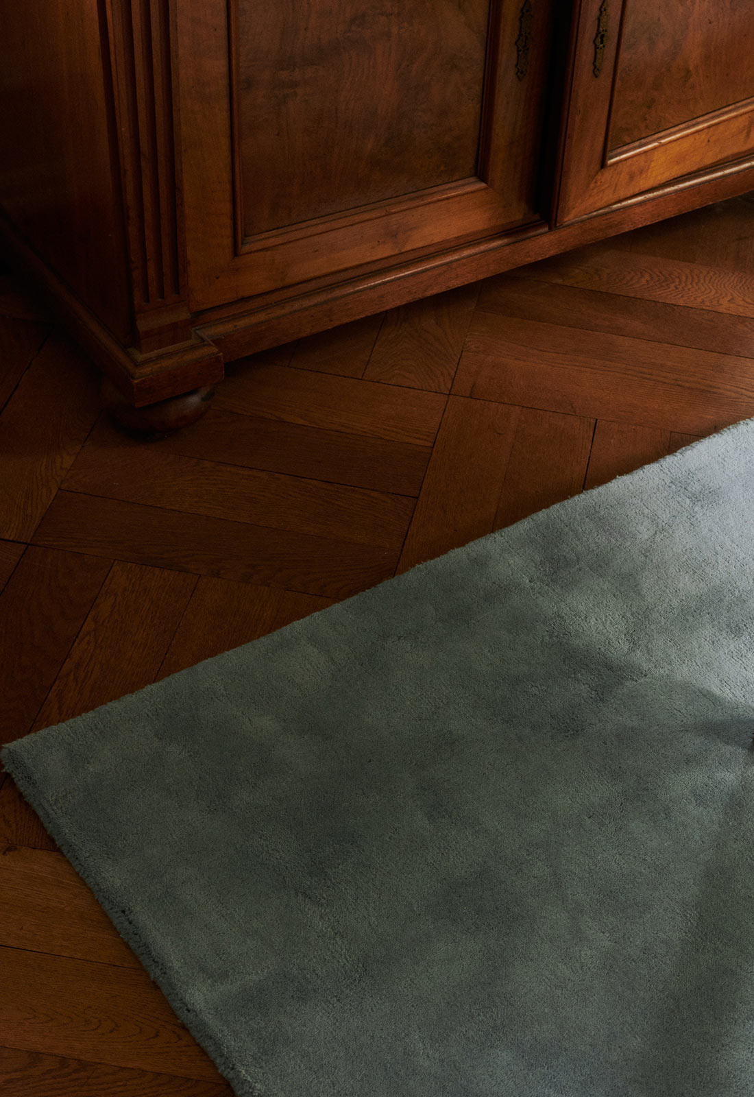 Classic Solid Wool Blue Clair