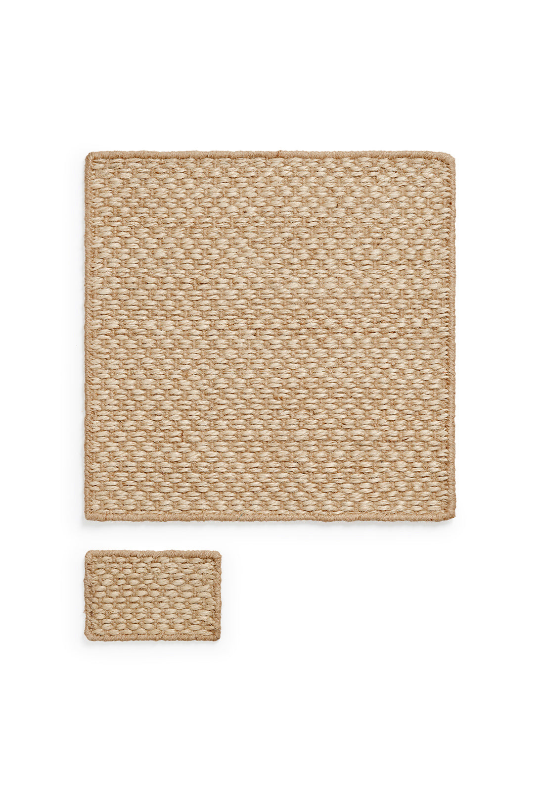 Basket Weave Sisal Natural Sample
