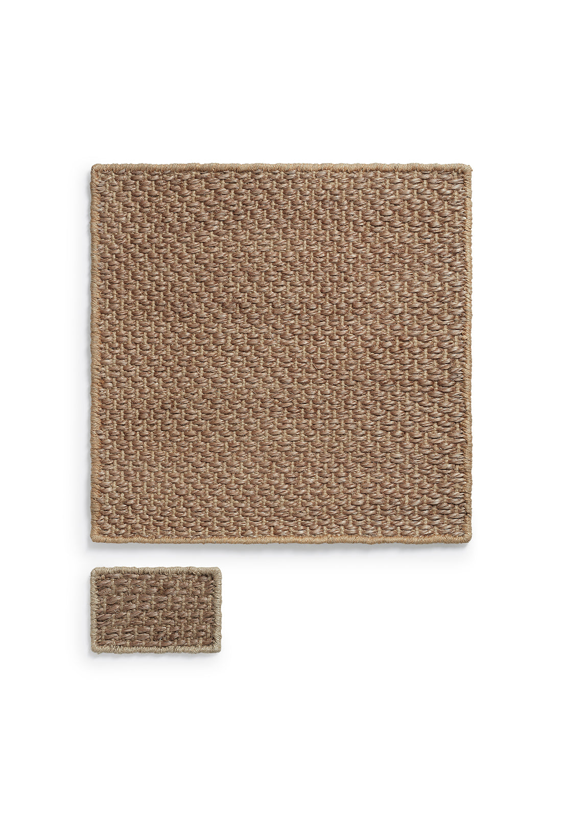 Basket Weave Sisal Brown