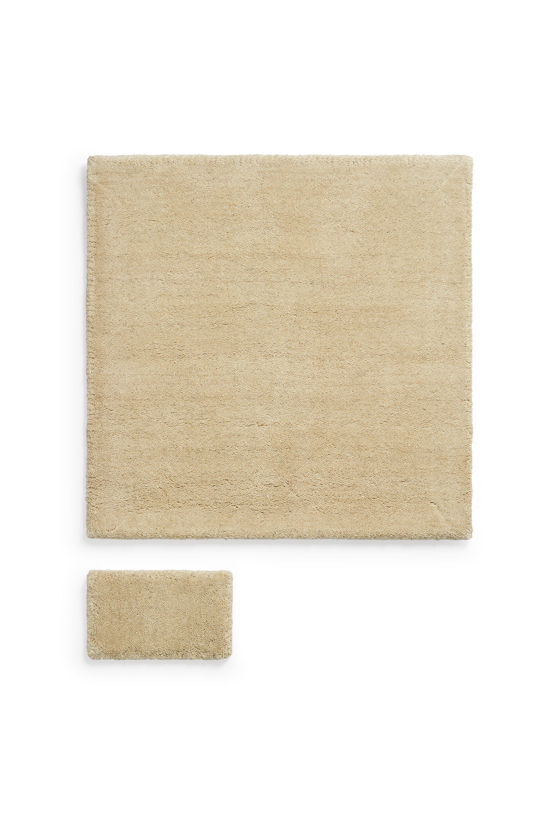 Solid Wool Soft Yellow Sample