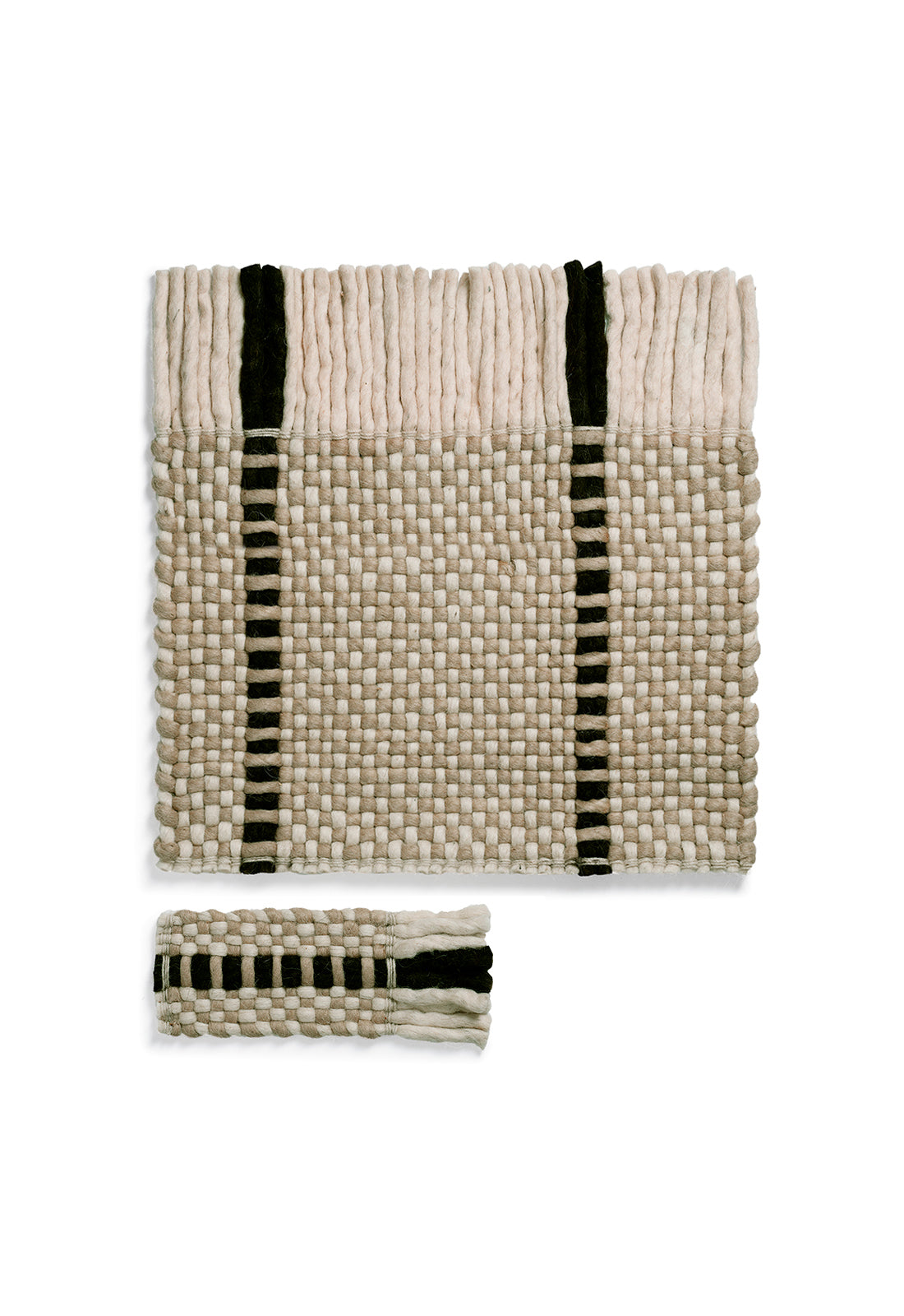 Massproductions Cord Black White