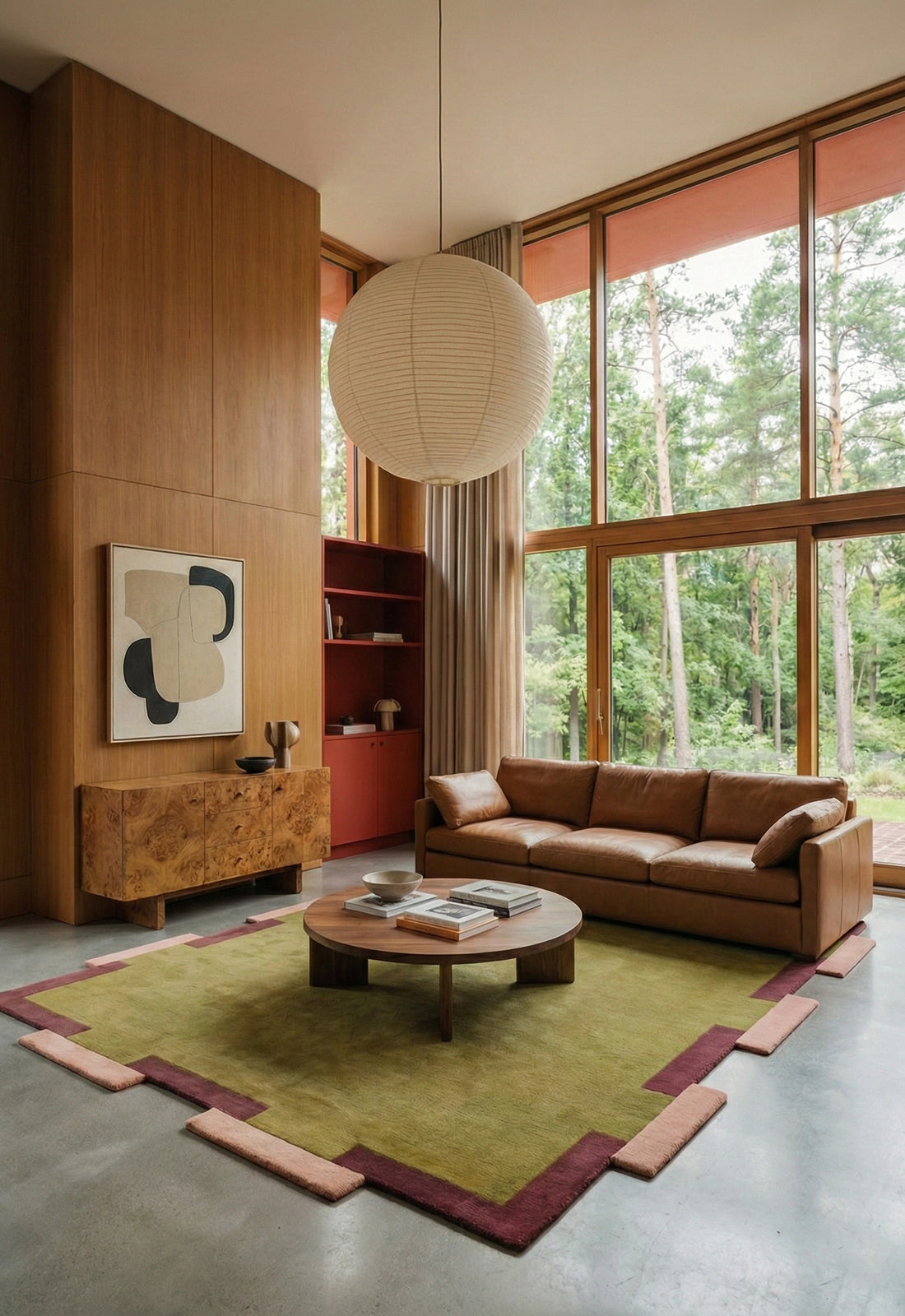 Teklan Fregio Olive Blush